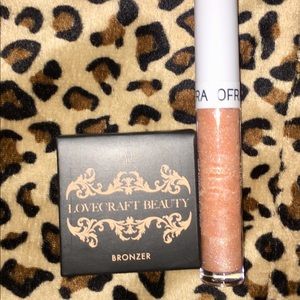 Lipgloss and bronzer bundle